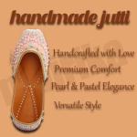 Handcrafted Pearl Juttis for Women
